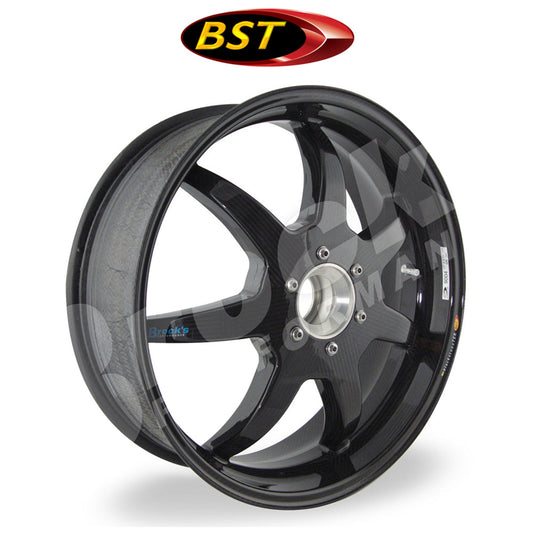 ２００５年から２０１５年式モデル ＭＶアグスタ Ｆ４－１０００用 BST 7 TEK 17 x 6.0J カーボンファイバーリアホイール１本　BST 7 TEK 17 x 6.0 Rear Wheel - MV F4 750 (99-07) / 1090R/RR / F4 1000 (05-15) / Brutale S (00-07)/F/675 and 800/ Dragster RC/Brutale B3/ Dragster RR (送料無料)
