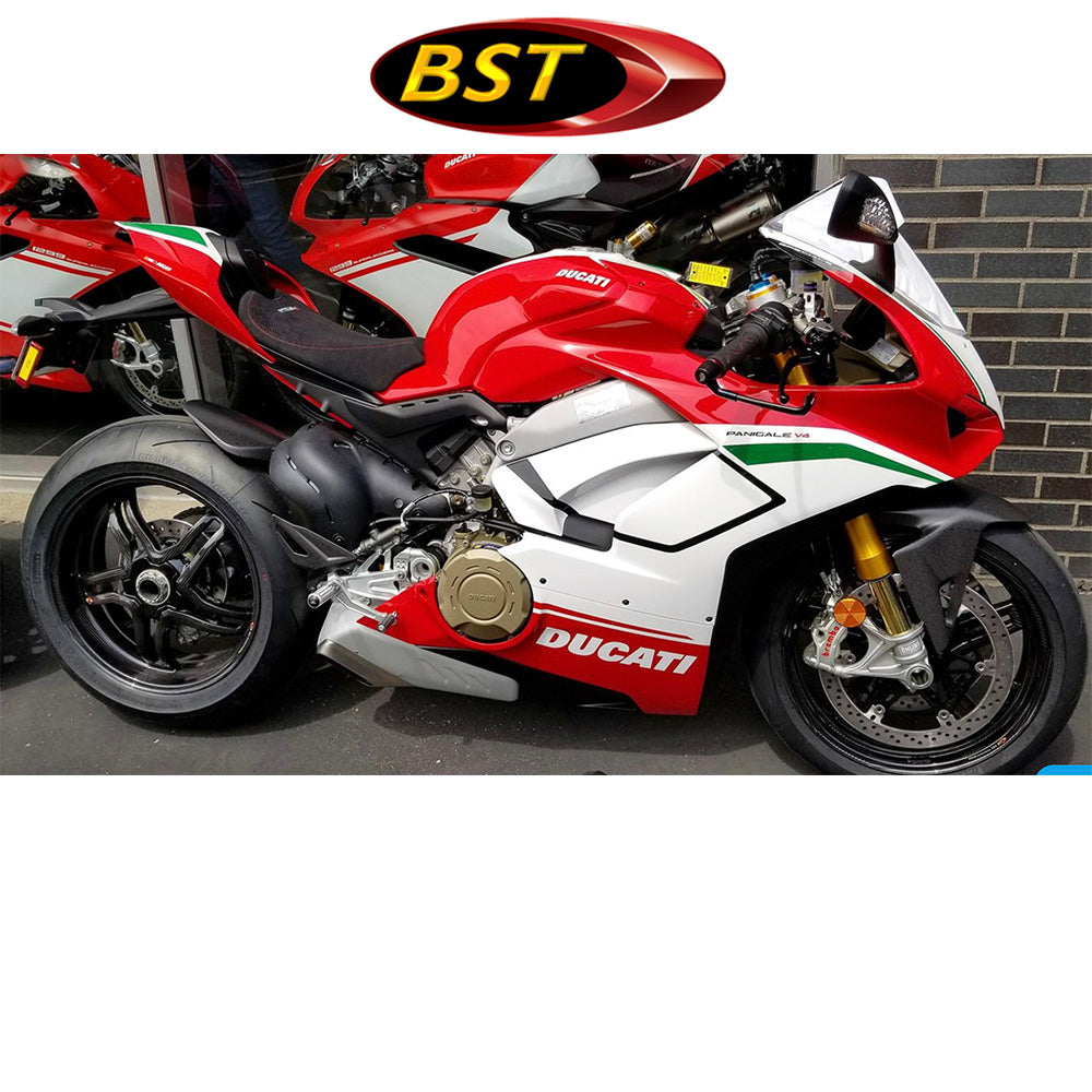 ドゥカティ パニガーレＶ４用 BST Rapid TEK 17 x 3.5J マットカーボンファイバーフロントホイール１本(セラミックベアリング付き)　BST Rapid TEK 17 x 3.5 Front Wheel - MATTE - Ducati 899/959/821/1199 w/ABS / 1299 / Panigale V4 and V2 / Streetfighter V4 and V2 / 1299S / 1299R / FE 15-16 (送料無料)