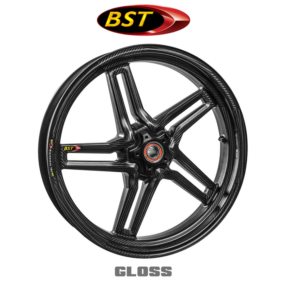 ２０２０年から２０２４年式モデル ホンダ ＣＢＲ１０００ＲＲ－Ｒ用 BST ラピッドテック 17 x 3.5J カーボンファイバーフロントホイール１本　BST Rapid TEK 17 x 3.5 Front Wheel - Honda CBR1000RR-R (20-24) (送料無料)