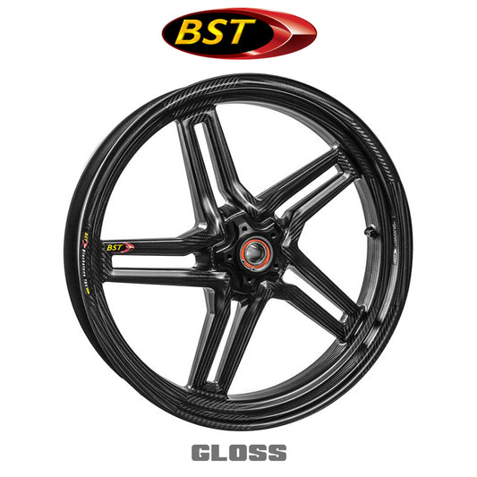 ２０２０年から２０２４年式モデル ホンダ ＣＢＲ１０００ＲＲ－Ｒ用 BST ラピッドテック 17 x 3.5J カーボンファイバーフロントホイール１本　BST Rapid TEK 17 x 3.5 Front Wheel - Honda CBR1000RR-R (20-24) (送料無料)