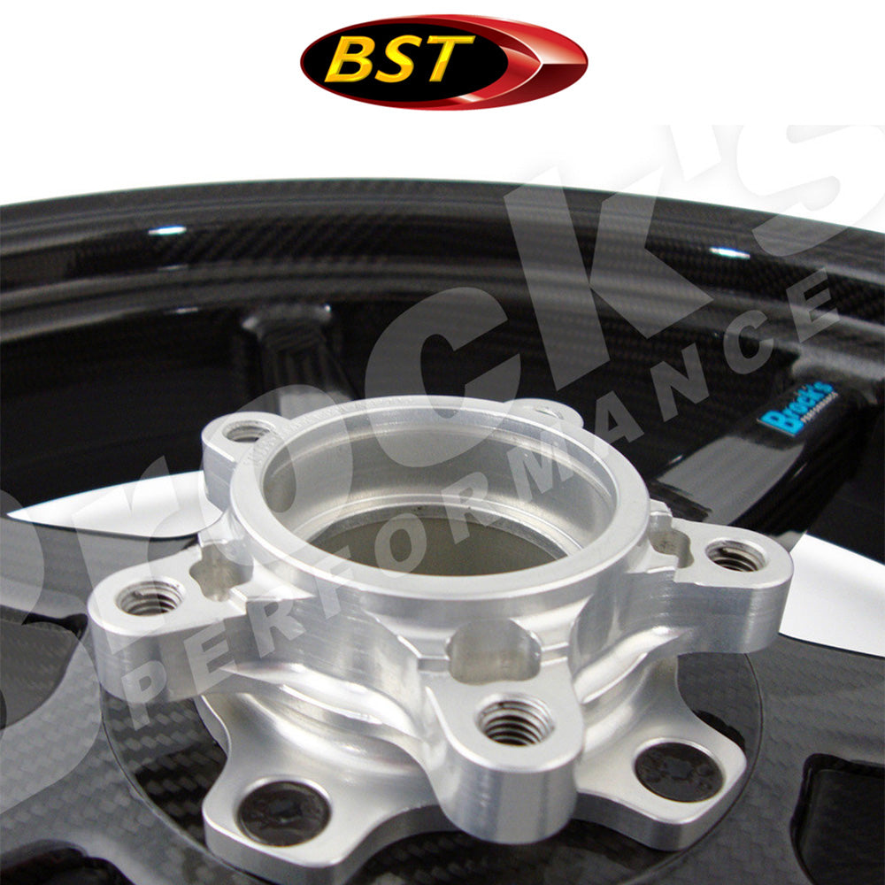 ドゥカティ パニガーレＶ４用 BST セブンテック 17 x 3.5J カーボンファイバーフロントホイール１本　BST 7 TEK 17 x 3.5 Front Wheel - Ducati 1199/1299/ Panigale V4 and V2 / Streetfighter V4 and V2 / RFE Panigale (送料無料)