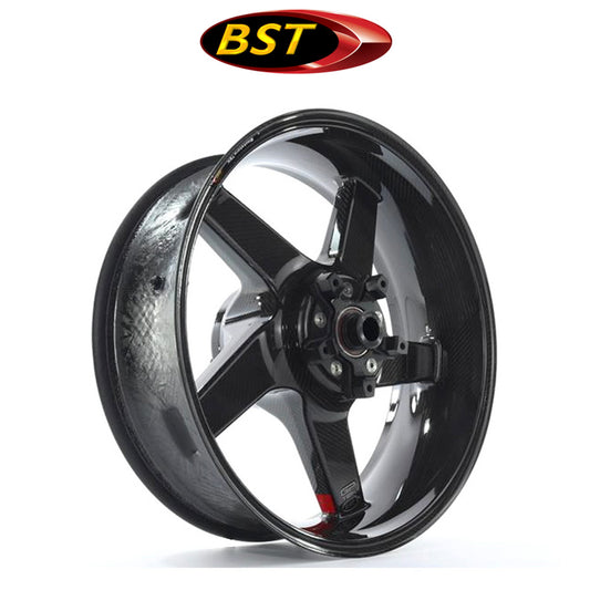 ２０２０年から２０２５年式モデル ＢＭＷ　Ｓ１０００ＲＲ　Ｍパッケージ用 BST GP TEK 17 x 6.0J カーボンファイバーリアホイール１本　BST GP TEK 17 x 6.0 Rear Wheel - BMW S1000RR (20-25) w/ 'M' Package (19-24), S1000R (22-24), S1000XR (21-24) (送料無料)