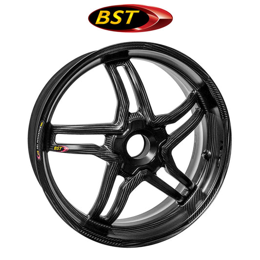 2021-2024年式ドゥカティ スーパースポーツ９５０Ｓ用 BST ラピッド・テック カーボンファイバー製(グロス、艶あり) リアホイール (17x6J リア) (消費税、送料込み)