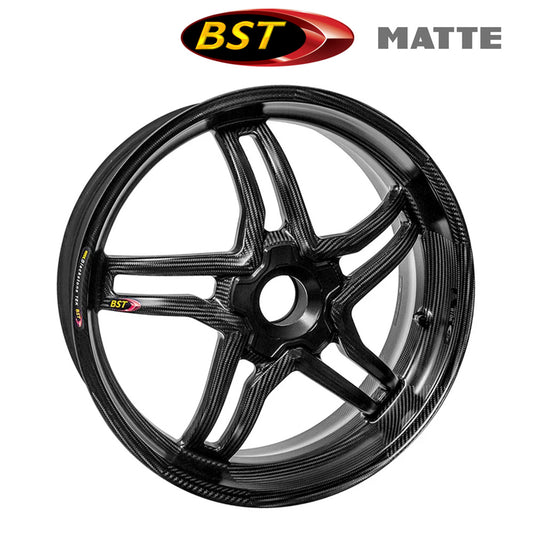 2021-2024年式ドゥカティ スーパースポーツ９５０Ｓ用 BST ラピッド・テック カーボンファイバー製(マット、艶なし) リアホイール (17x6J リア) (消費税、送料込み)