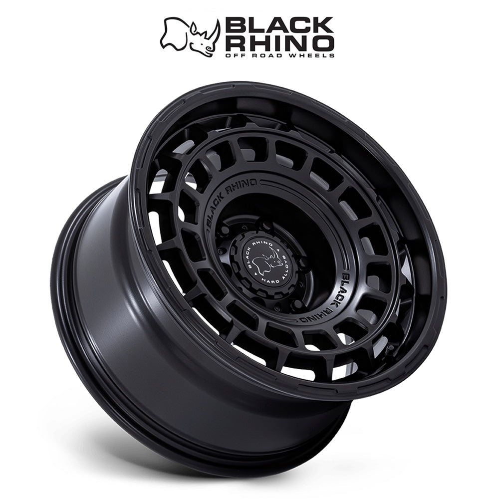 ランドローバー ディフェンダー１１０ (Land Rover Defender 110)用ブラックライノ エイウォル 20x8.5J マットブラックホイール４本セット BR024 20X8.5 5X120 M-BLK 25MM (送料無料)