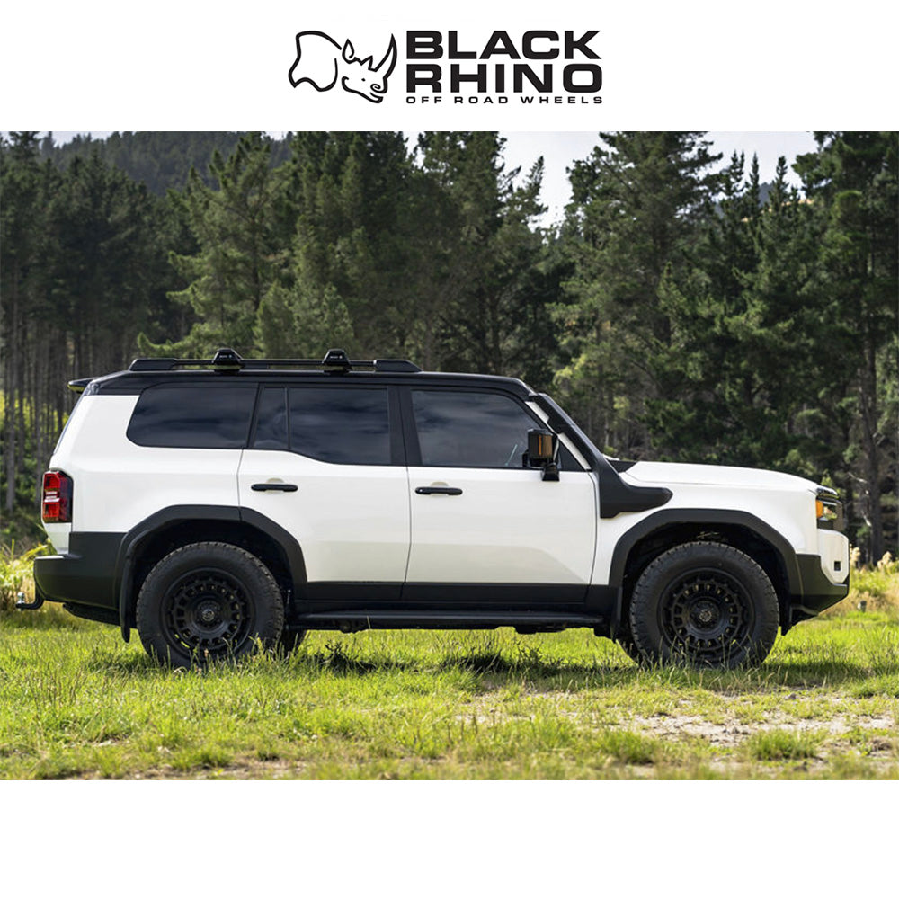 ランドローバー ディフェンダー１１０ (Land Rover Defender 110)用ブラックライノ エイウォル 20x8.5J マットブラックホイール４本セット BR024 20X8.5 5X120 M-BLK 25MM (送料無料)