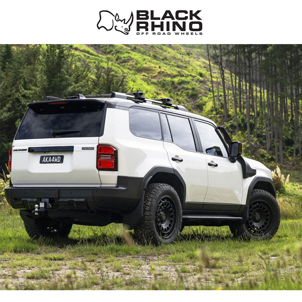 ランドローバー ディフェンダー１１０ (Land Rover Defender 110)用ブラックライノ エイウォル 20x8.5J マットブラックホイール４本セット BR024 20X8.5 5X120 M-BLK 25MM (送料無料)
