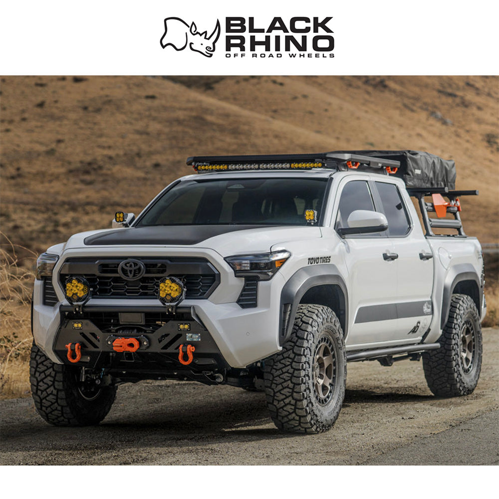 トヨタ ランドクルーザー用ブラックライノ バハリ 17x8.5J ET 25 フロント、リア バーントブロンズマットブラックリップ ホイール４本セット　Black Rhino BAHARI 17X8.5 6X5.5 106 +25 B-BRNZ M-BLK (消費税、送料込み)