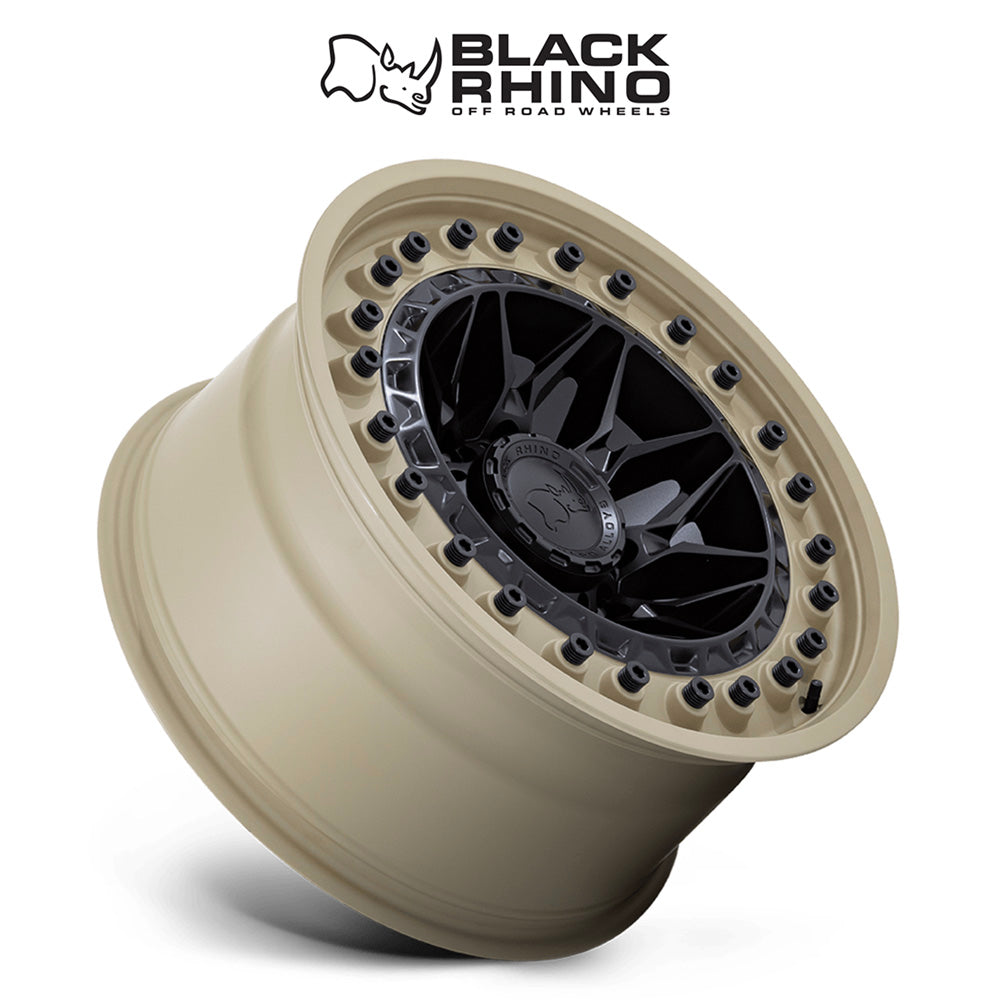 トヨタ ランドクルーザー用ブラックライノ アルファ 18x9J ET 20 フロント、リア マットブラックサンドリップ ホイール４本セット　Black Rhino ALPHA 18X9 6X5.5 106 +20 M-BLK SAND-LP (消費税、送料込み)