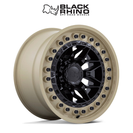 トヨタ ランドクルーザー用ブラックライノ アルファ 18x9J ET 20 フロント、リア マットブラックサンドリップ ホイール４本セット　Black Rhino ALPHA 18X9 6X5.5 106 +20 M-BLK SAND-LP (消費税、送料込み)