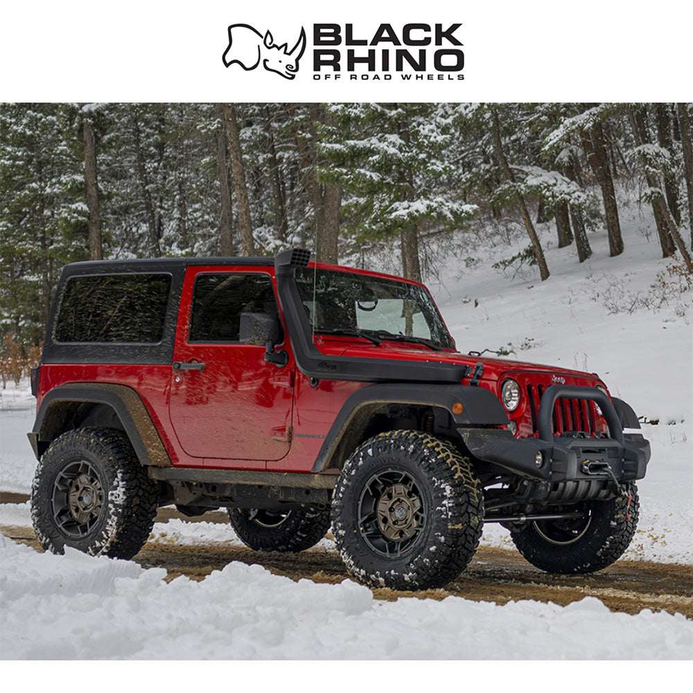 トヨタ ランドクルーザー用ブラックライノ ガード 17x8.5J ET 25 フロント、リア バーントブロンズマットブラックリップ ホイール４本セット　Black Rhino GUARD 17X8.5 6X5.5 106 +25 B-BRNZ M-BLK (消費税、送料込み)