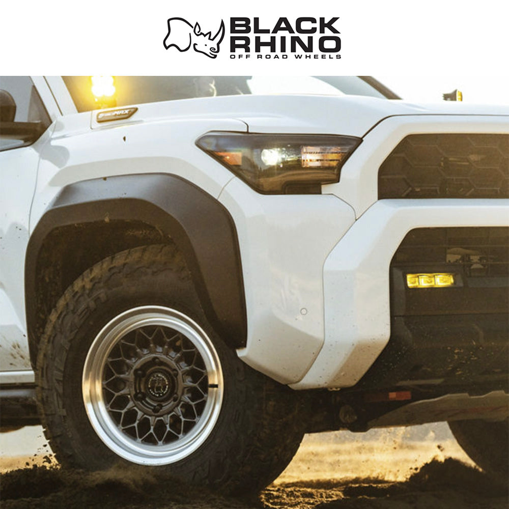 トヨタ ランドクルーザー用ブラックライノ グラーツ 17x8.5J ET 25 フロント、リア グロスガンメタルマシンドリップ ホイール４本セット　Black Rhino GRAZ 17X8.5 6X5.5 106 +25 G-GNMTL-MCH (消費税、送料込み)