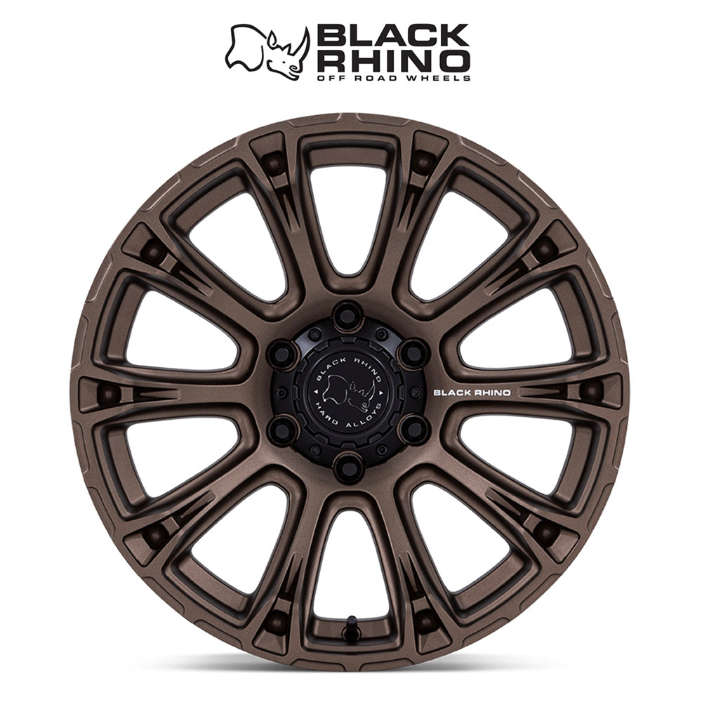 トヨタ ランドクルーザー用ブラックライノ ダイアモンドバック 17x8.5J ET 25 フロント、リア バーントブロンズ ホイール４本セット　Black Rhino DIAMONDBACK 17X8.5 6X5.5 106 +25 B-BRNZ (消費税、送料込み)