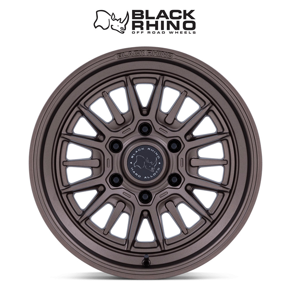 トヨタ ランドクルーザー用ブラックライノ タレオ 17x8.5J ET 25 フロント、リア バーント・ブロンズ ホイール４本セット　Black Rhino TALEO 17X8.5 6X5.5 106 +25 B-BRNZ (消費税、送料込み)