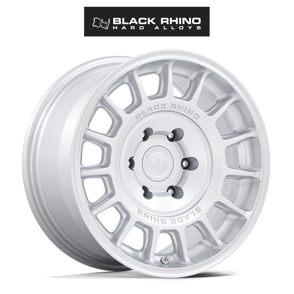 テスラ モデル３ (TESLA Model 3)用 ブラックライノ ヴォル 18x8J ハイパーシルバー ホイール４本セット Black Rhino Voll BR015 18X8 5X4.5 HYPER-SLV 25MM (送料無料)