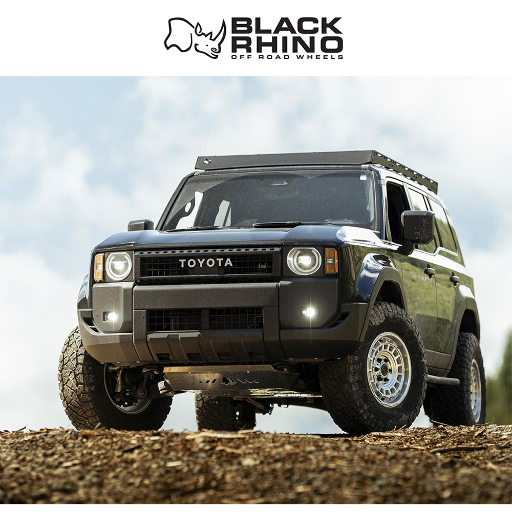 ランドローバー ディフェンダー１１０ (Land Rover Defender 110)用ブラックライノ エイウォル 20x8.5J シルバーマシンドフェイス ホイール４本セット BR024 20X8.5 5X120 SLV-MACH-FC 25MM (送料無料)