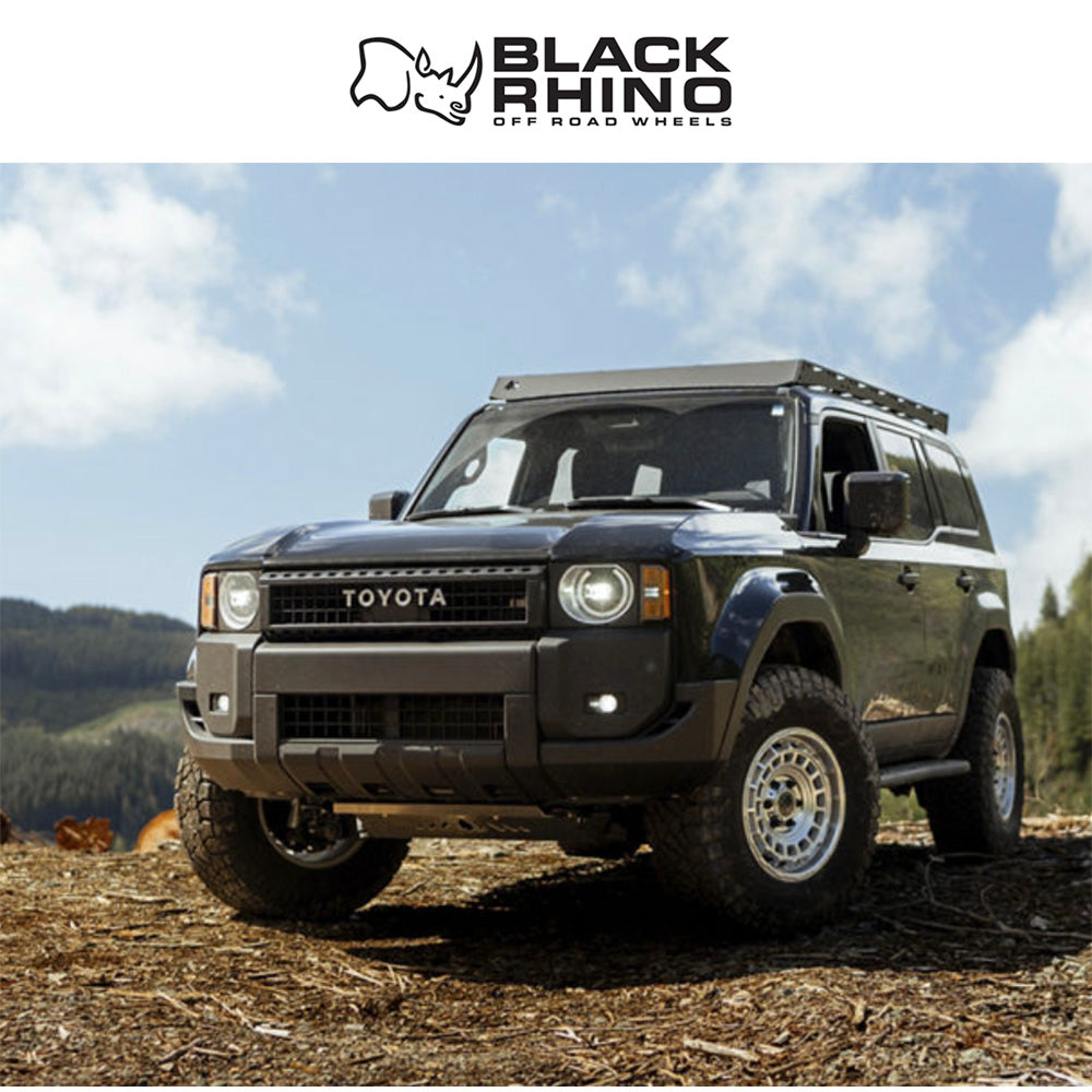 ランドローバー ディフェンダー１１０ (Land Rover Defender 110)用ブラックライノ エイウォル 20x8.5J シルバーマシンドフェイス ホイール４本セット BR024 20X8.5 5X120 SLV-MACH-FC 25MM (送料無料)