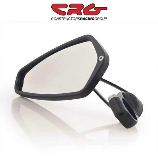 ドゥカティ パニガーレＶ４用 CRG アロー バーエンドミラー ブラック１個インターナルアダプター付き　CRG Arrow Bar End Mirror (消費税、送料込み)