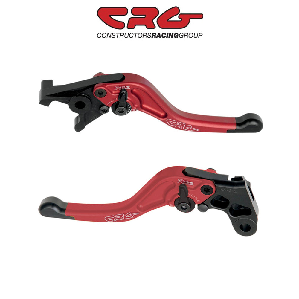 2018-2024年式 ドゥカティ パニガーレＶ４用 CRG RC2 ブレーキ、クラッチレバーセット (ショートサイズ、レッド) (消費税、送料込み)