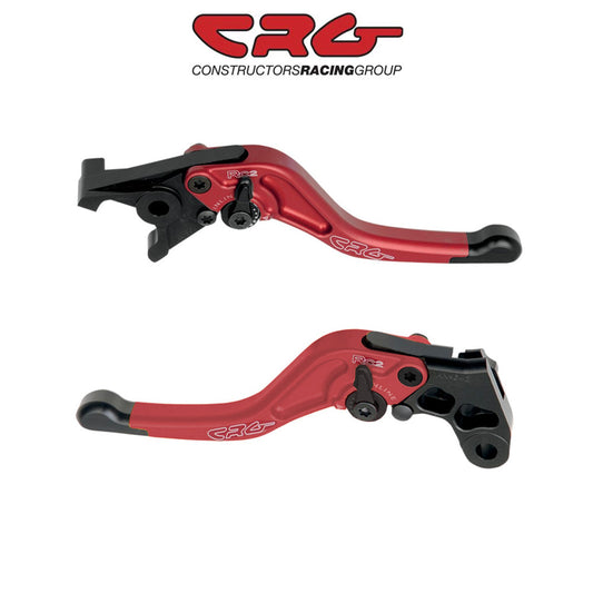 2018-2024年式 ドゥカティ パニガーレＶ４用 CRG RC2 ブレーキ、クラッチレバーセット (ショートサイズ、レッド) (消費税、送料込み)