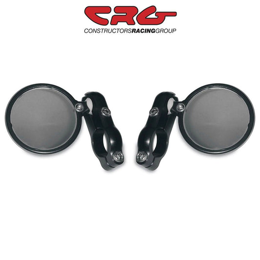 2018-2024年式 ドゥカティ パニガーレＶ４用 CRG ブラインドサイト バーエンドミラー(左右セット、ブラック)　CRG Blindsight Bar End Mirror  (消費税、送料込み)