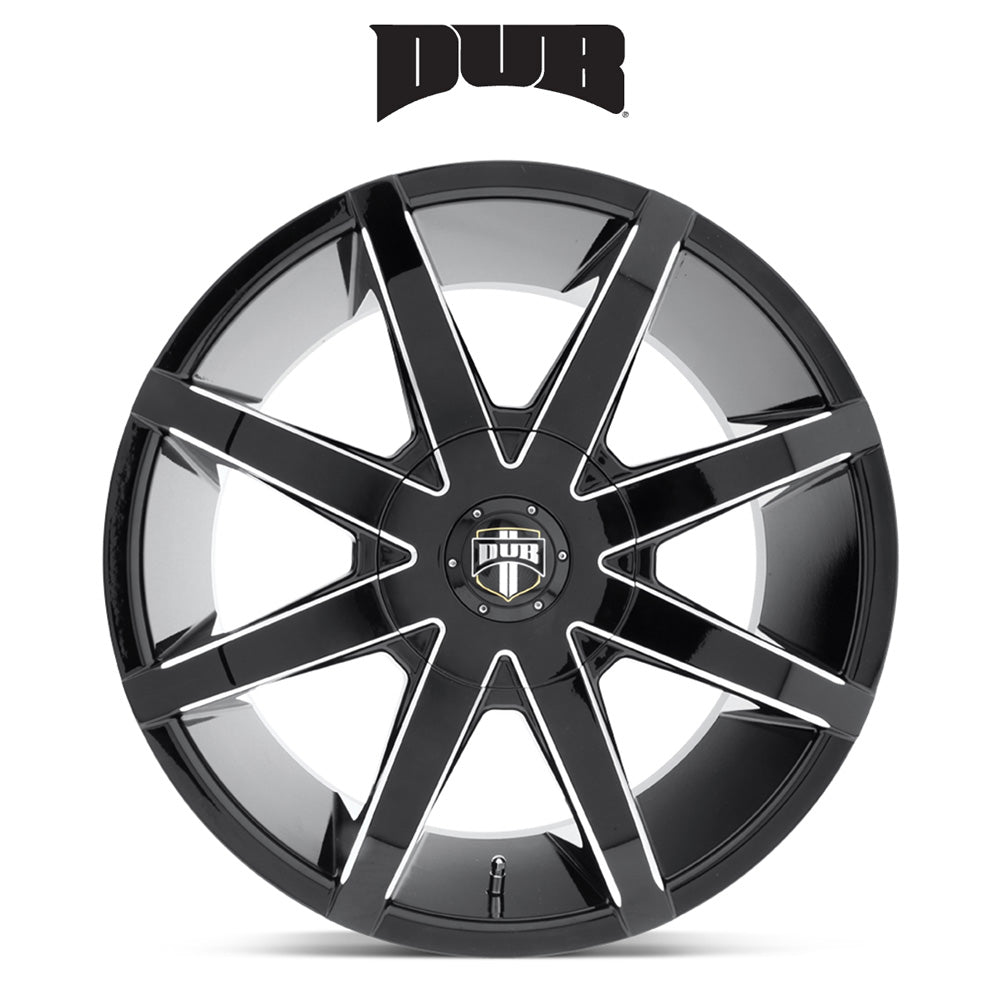ダッジ チャレンジャー用 ダブ プッシュ 20x8.5J ET 10 フロント、リア グロスブラックミルド ホイール４本セット (消費税、送料込み)