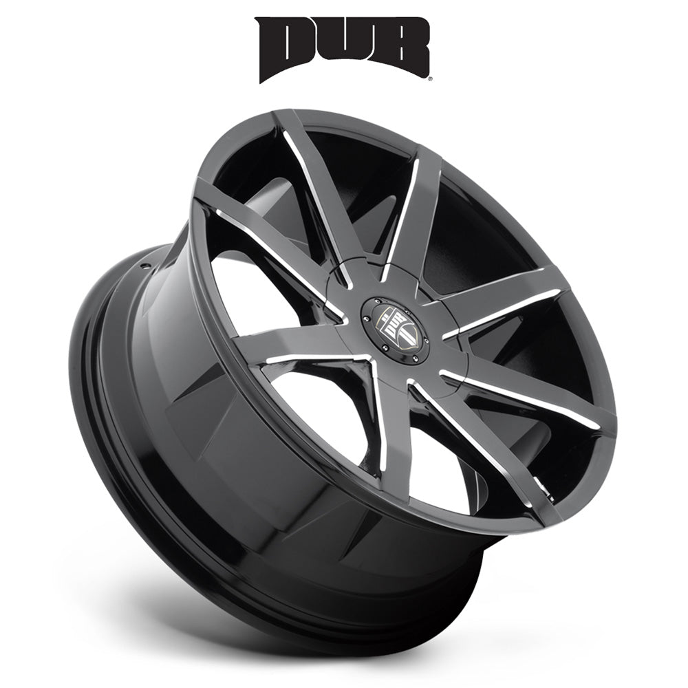 ダッジ チャレンジャー用 ダブ プッシュ 20x8.5J ET 10 フロント、リア グロスブラックミルド ホイール４本セット (消費税、送料込み)