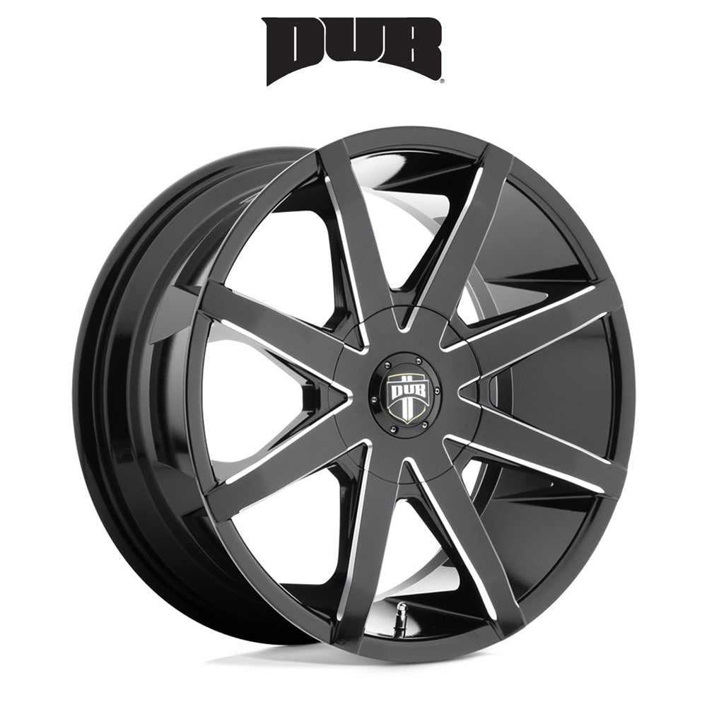 ダッジ チャレンジャー用 ダブ プッシュ 20x8.5J ET 10 フロント、リア グロスブラックミルド ホイール４本セット (消費税、送料込み)