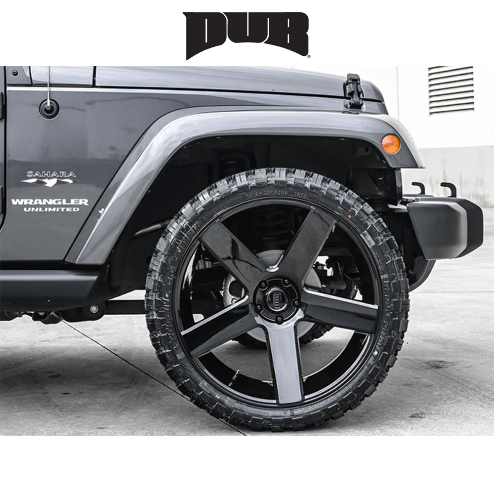 ダッジ チャージャー用 ダブ ボーラー 22x9J ET 15 フロント、リア グロスブラック ホイール４本セット (消費税、送料込み)