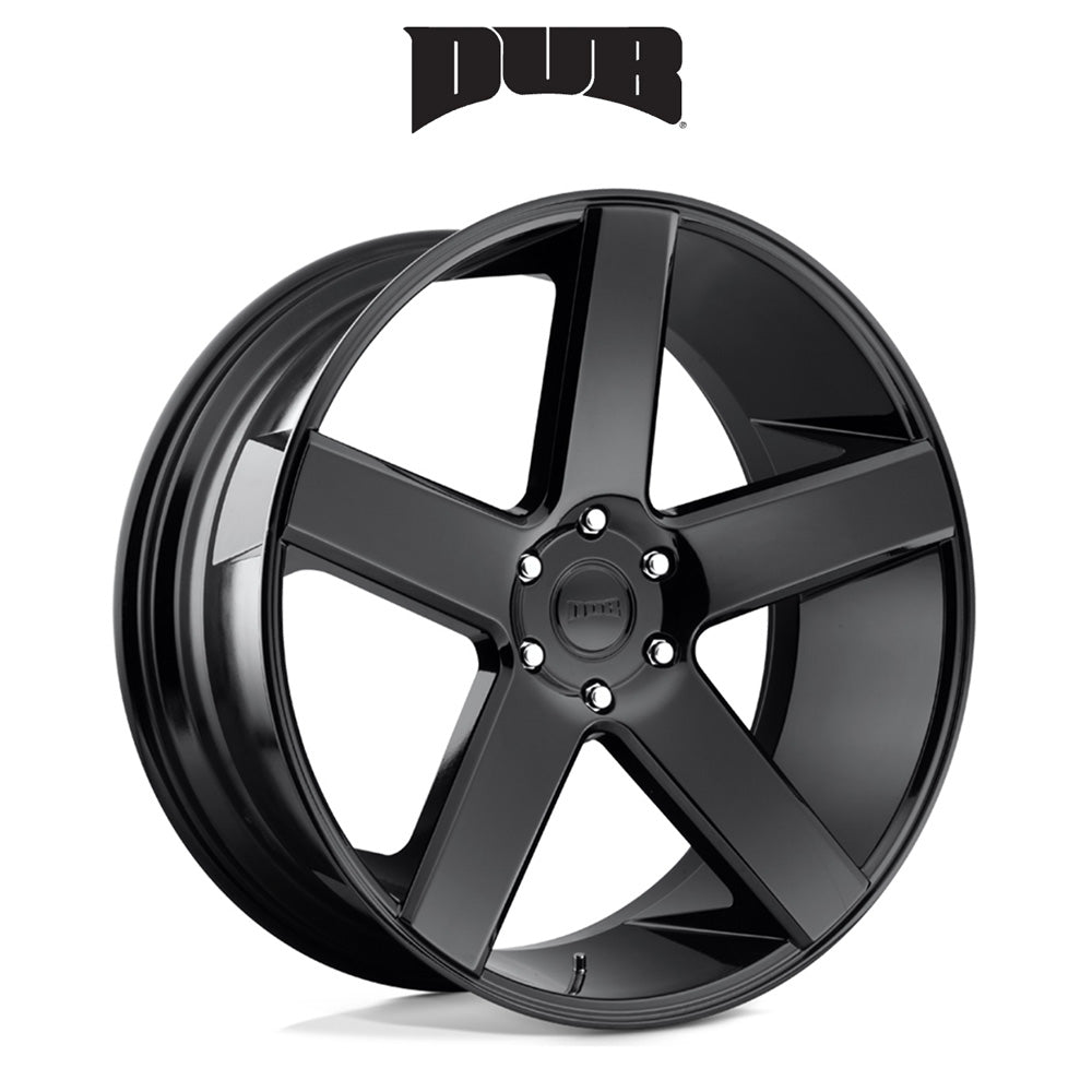 ダッジ チャージャー用 ダブ ボーラー 22x9J ET 15 フロント、リア グロスブラック ホイール４本セット (消費税、送料込み)