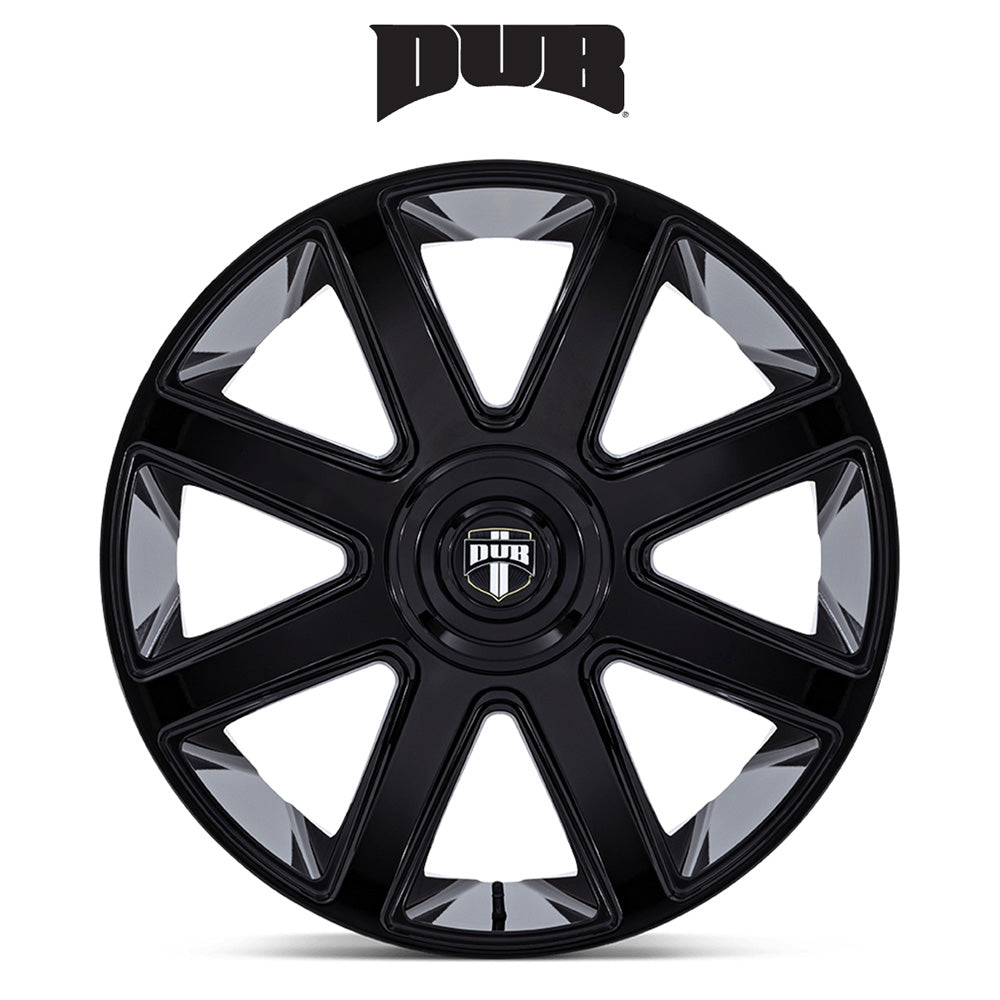 キャデラック エスカレード用 ダブ プル 24x10J ET 30 フロント、リア グロスブラック ホイール４本セット (消費税、送料込み)