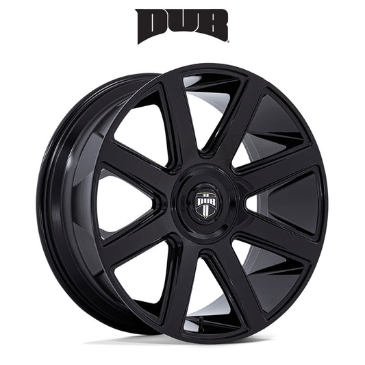 キャデラック エスカレード用 ダブ プル 24x10J ET 30 フロント、リア グロスブラック ホイール４本セット (消費税、送料込み)