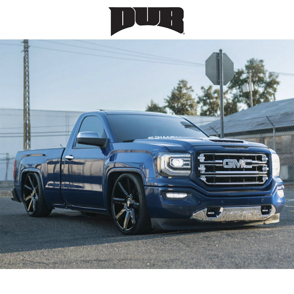 キャデラック エスカレード用 ダブ プル 24x10J ET 30 フロント、リア グロスブラック ホイール４本セット (消費税、送料込み)
