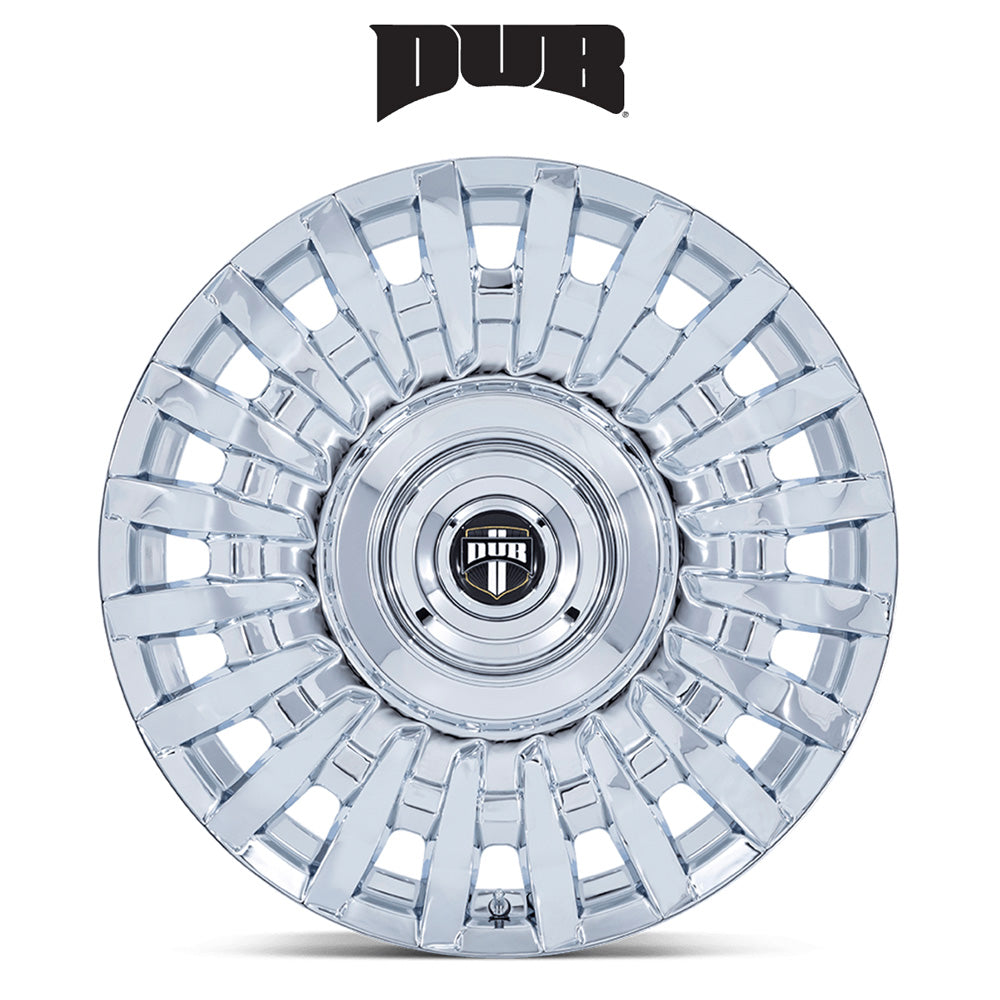 ダッジ チャージャー用 ダブ ホンチョウ 22x9J ET 15 フロント、リア クローム ホイール４本セット (消費税、送料込み)