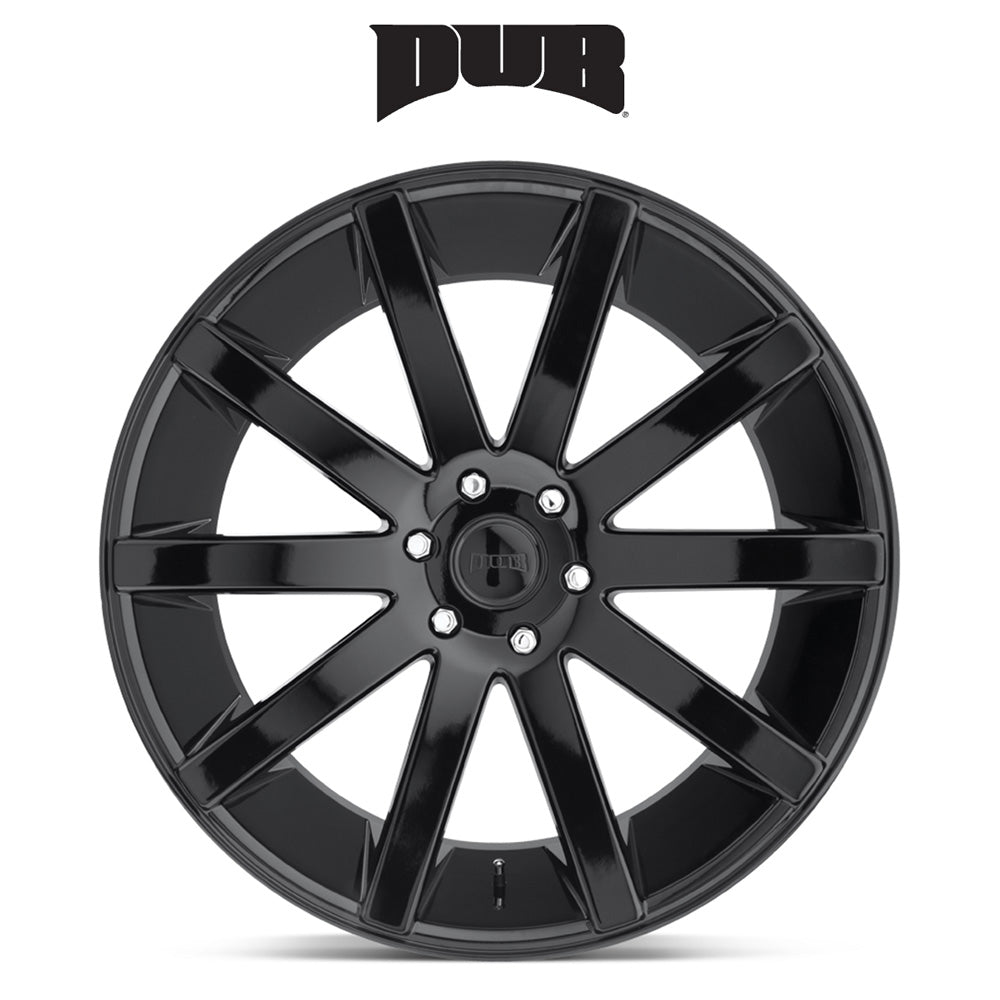キャデラック エスカレード用 ダブ ショット・コーラー 22x9.5J ET 20 フロント、リア グロスブラック ホイール４本セット (消費税、送料込み)