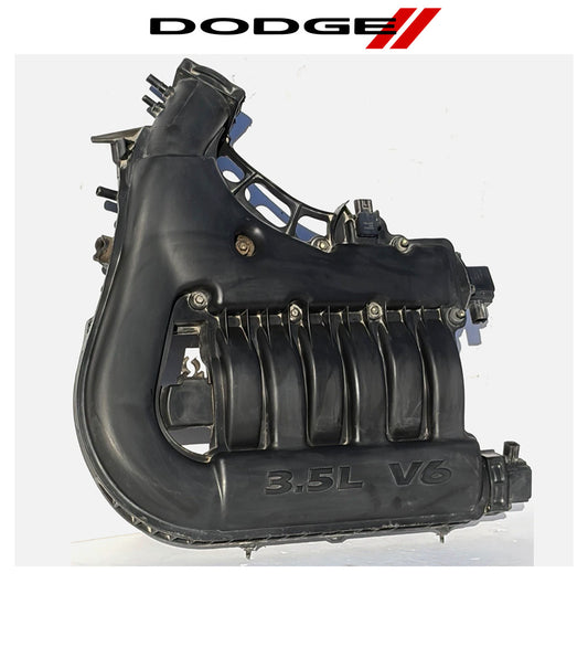 2007年～2010年式 ダッジ チャージャー マグナム クライスラー 300 3.5L V6 アッパーインテークマニホールド 中古純正部品　2007-2010 Dodge Charger Magnum Chrysler 300 3.5L V6 Upper Intake Manifold OEM (消費税、送料込み)