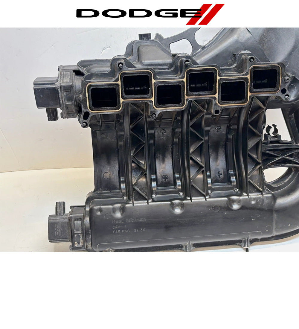 2007年～2010年式 ダッジ チャージャー マグナム クライスラー 300 3.5L V6 アッパーインテークマニホールド 中古純正部品　2007-2010 Dodge Charger Magnum Chrysler 300 3.5L V6 Upper Intake Manifold OEM (消費税、送料込み)