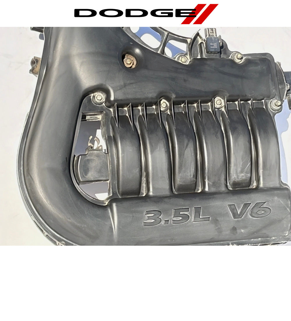 2007年～2010年式 ダッジ チャージャー マグナム クライスラー 300 3.5L V6 アッパーインテークマニホールド 中古純正部品　2007-2010 Dodge Charger Magnum Chrysler 300 3.5L V6 Upper Intake Manifold OEM (消費税、送料込み)