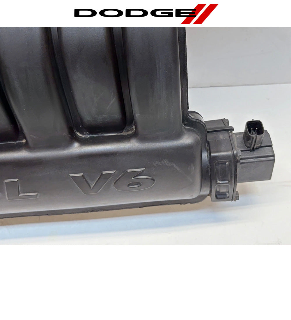 2007年～2010年式 ダッジ チャージャー マグナム クライスラー 300 3.5L V6 アッパーインテークマニホールド 中古純正部品　2007-2010 Dodge Charger Magnum Chrysler 300 3.5L V6 Upper Intake Manifold OEM (消費税、送料込み)