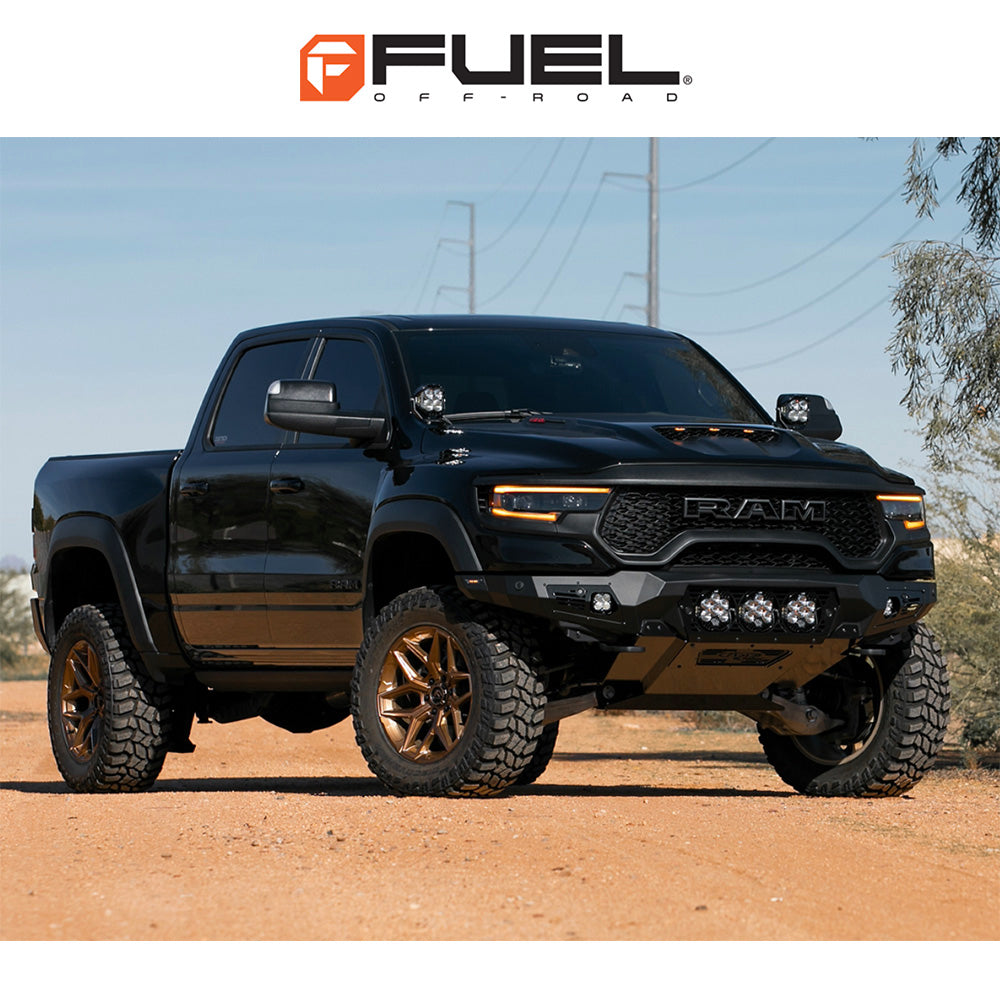 トヨタ ランドクルーザー用  フューエル フラックス 18x9J ET 20 フロント、リア プラチナブロンズ ホイール４本セット　Fuel FLUX 18X9 6X5.5 106 +20 PLTNM-BRNZ (消費税、送料込み)