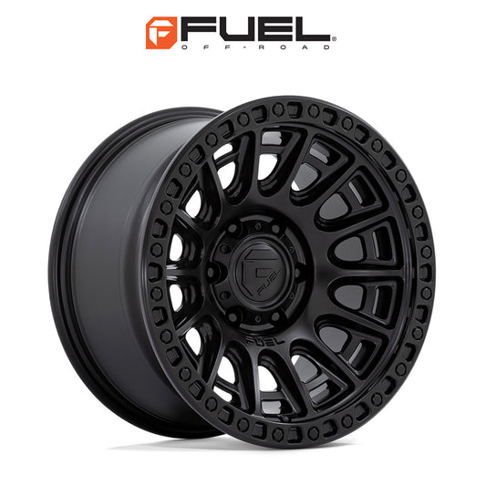 トヨタ ランドクルーザー用 フューエル サイクル 17x8.5J ET 25 フロント、リア ブラックアウト ホイール４本セット　Fuel CYCLE 17X8.5 6X5.5 106 BD +25 (消費税、送料込み)