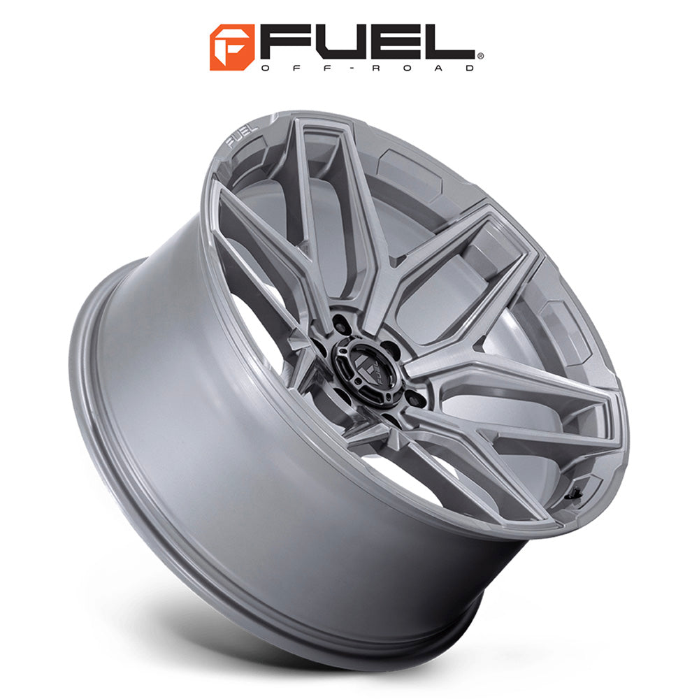 トヨタ ランドクルーザー用  フューエル フラックス 18x9J ET 20 フロント、リア プラチナム ホイール４本セット　Fuel FLUX 18X9 6X5.5 106 +20 PLTNM (消費税、送料込み)