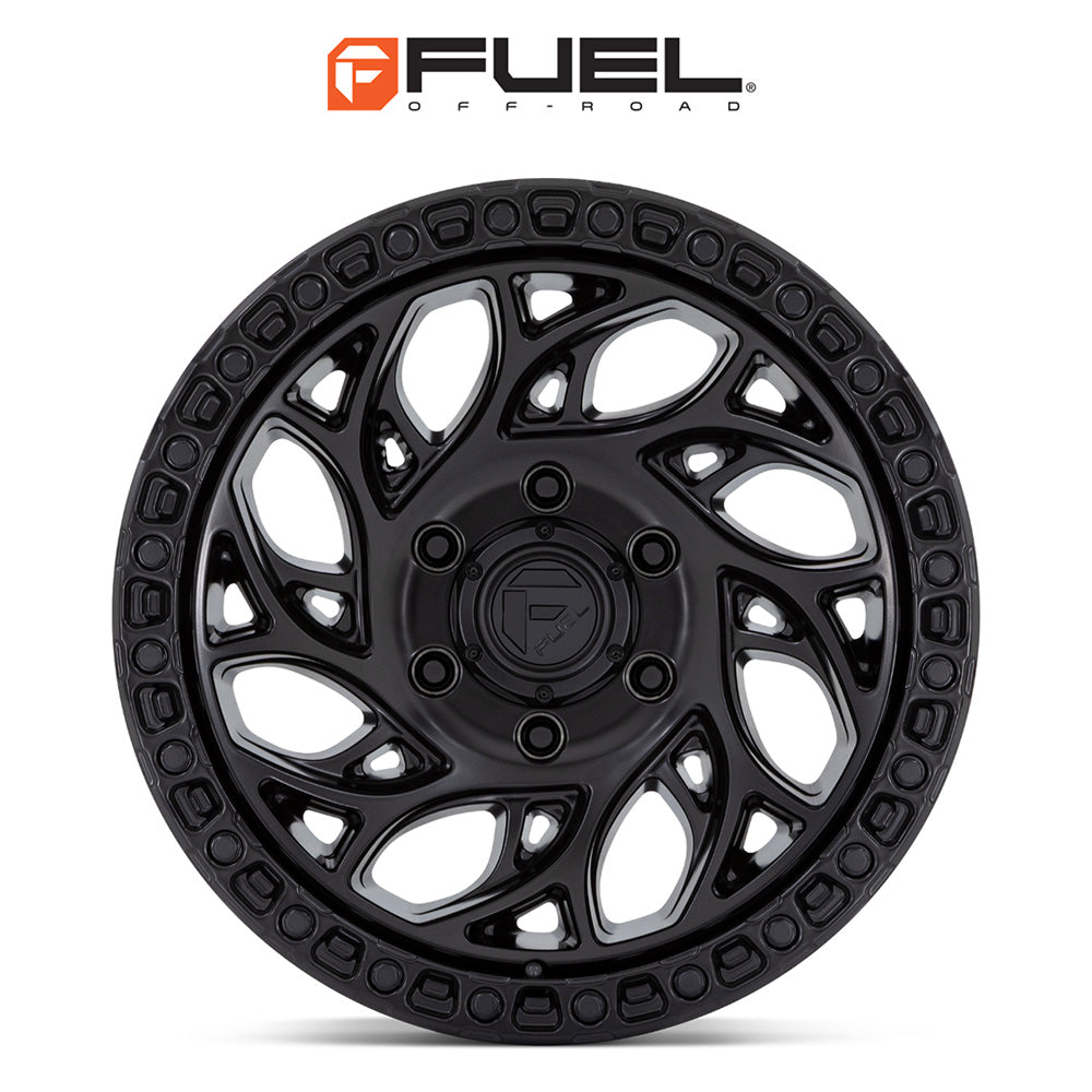 トヨタ ランドクルーザー用 フューエル ランナー OR 20x9J ET 20 フロント、リア ブラックアウト ホイール４本セット　Fuel RUNNER OR 20X9 6X5.5 106 +20 BD (消費税、送料込み)