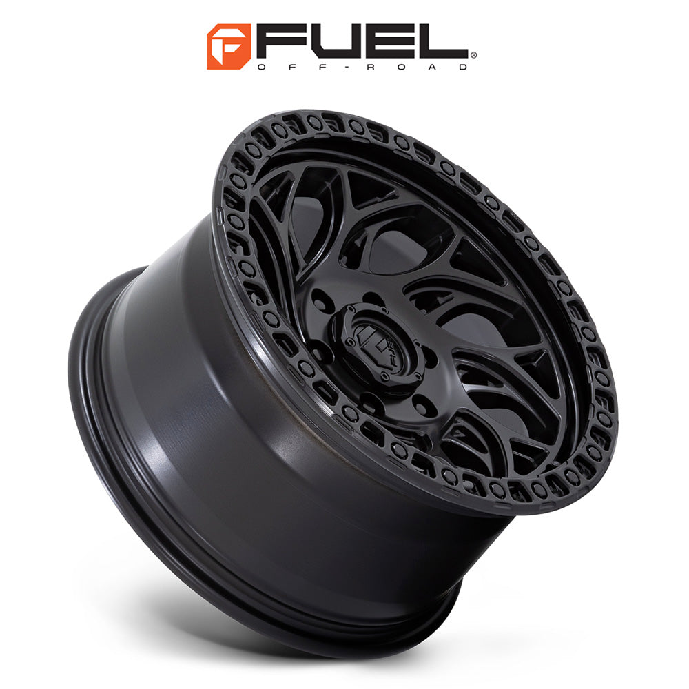 トヨタ ランドクルーザー用 フューエル ランナー OR 20x9J ET 20 フロント、リア ブラックアウト ホイール４本セット　Fuel RUNNER OR 20X9 6X5.5 106 +20 BD (消費税、送料込み)
