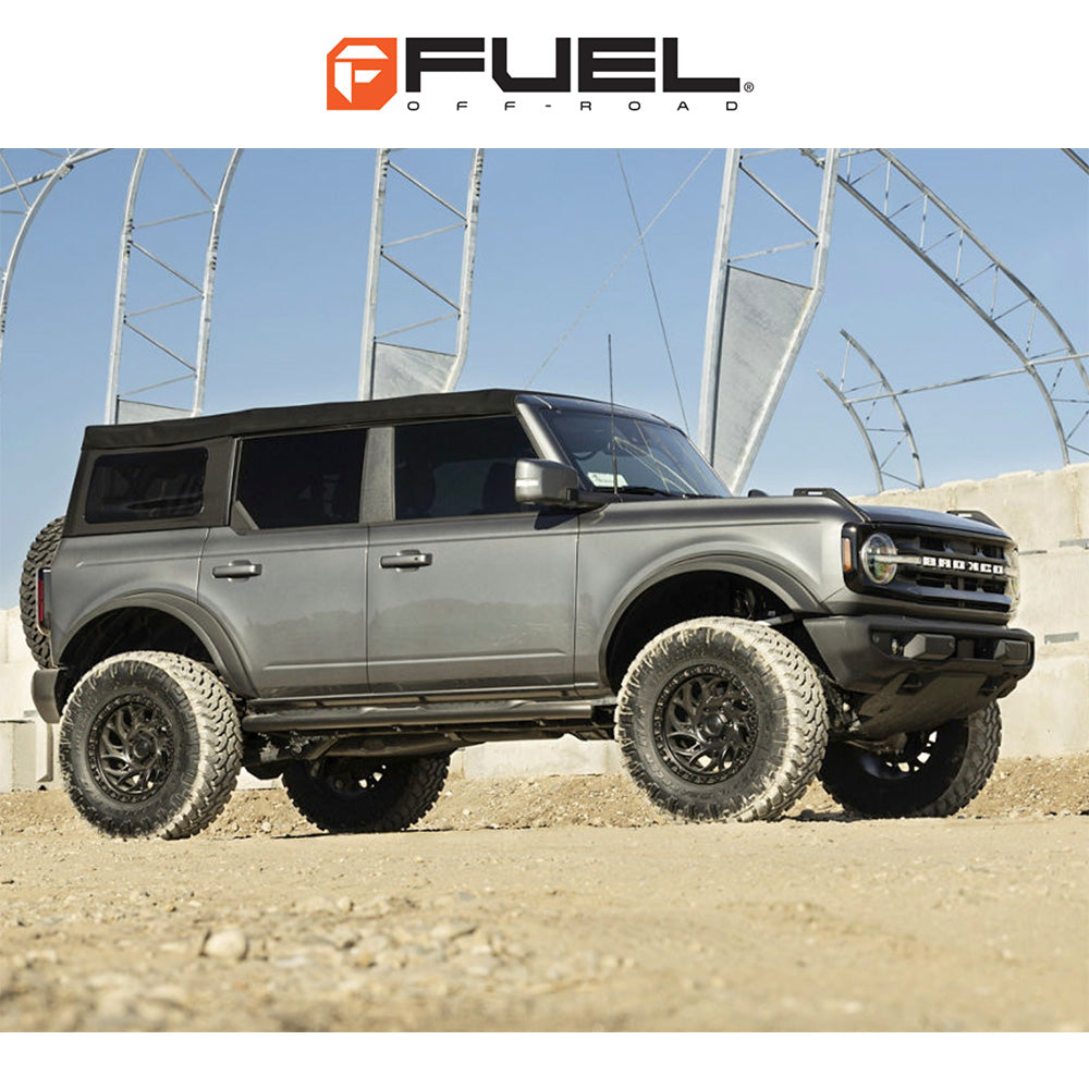 トヨタ ランドクルーザー用 フューエル ランナー OR 20x9J ET 20 フロント、リア ブラックアウト ホイール４本セット　Fuel RUNNER OR 20X9 6X5.5 106 +20 BD (消費税、送料込み)