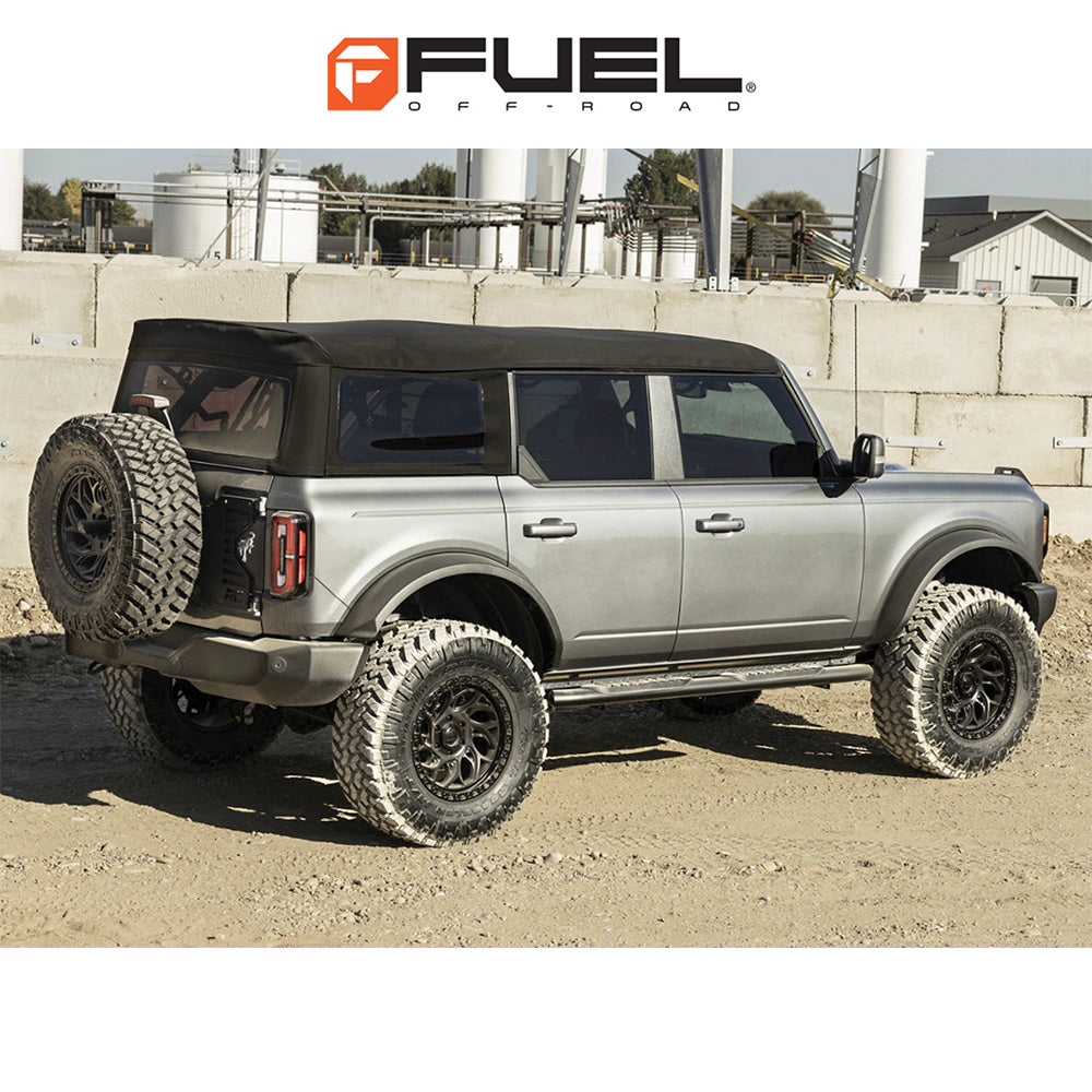 トヨタ ランドクルーザー用 フューエル ランナー OR 20x9J ET 20 フロント、リア ブラックアウト ホイール４本セット　Fuel RUNNER OR 20X9 6X5.5 106 +20 BD (消費税、送料込み)