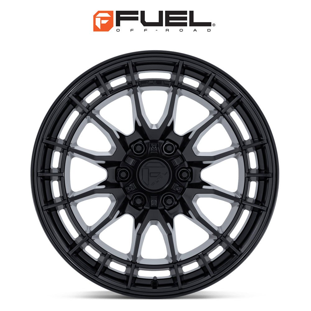 トヨタ ランドクルーザー用 フューエル レボルト 18x9J ET 20 フロント、リア マットブラック ホイール４本セット　Fuel REVOLT 18X9 6X5.5 106 +20 M-BLK (消費税、送料込み)
