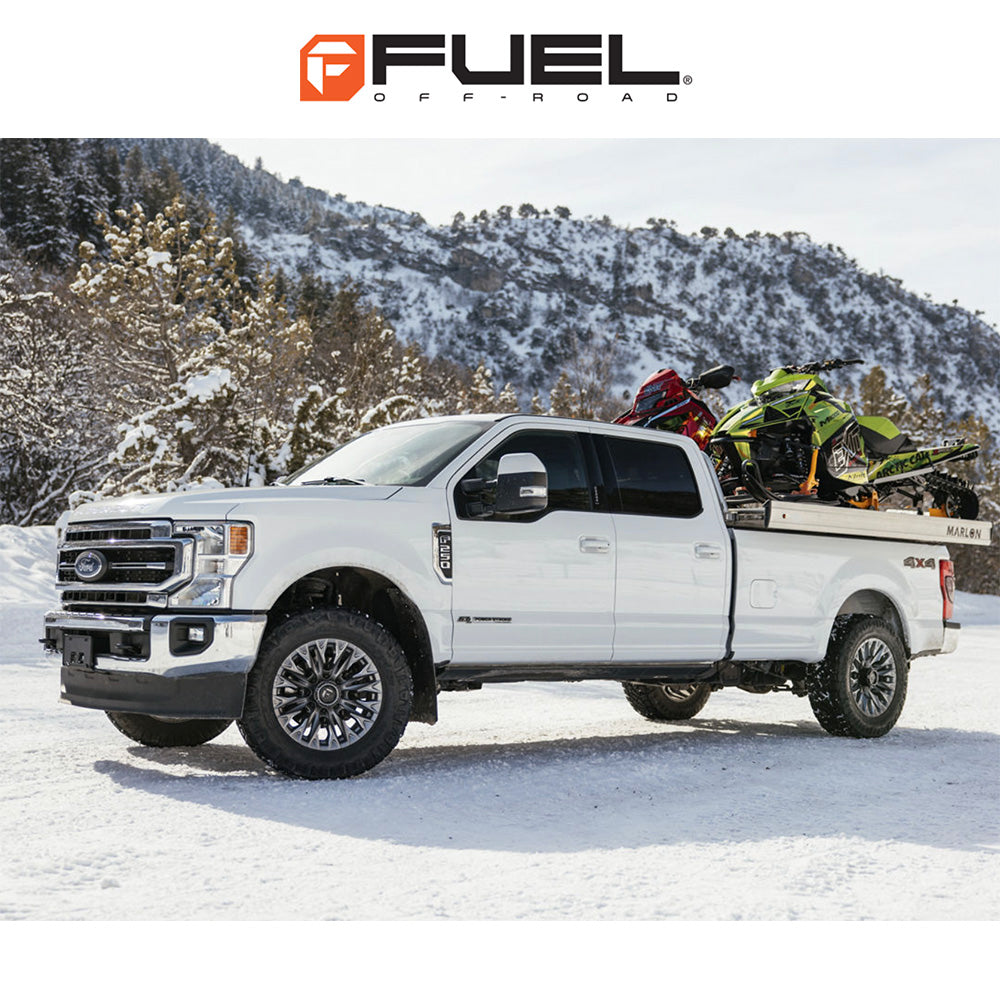 トヨタ ランドクルーザー用 フューエル フレイム 20x9J ET 20 フロント、リア プラチナム ホイール４本セット　Fuel FLAME 20X9 6X5.5 106 AE +20 (消費税、送料込み)