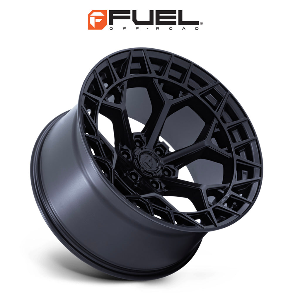 トヨタ ランドクルーザー用  フューエル チャージャー 20x9J ET 20 フロント、リア ブラックアウト ホイール４本セット　Fuel CHARGER 20X9 6X5.5 106 +20 BLK-OUT (消費税、送料込み)