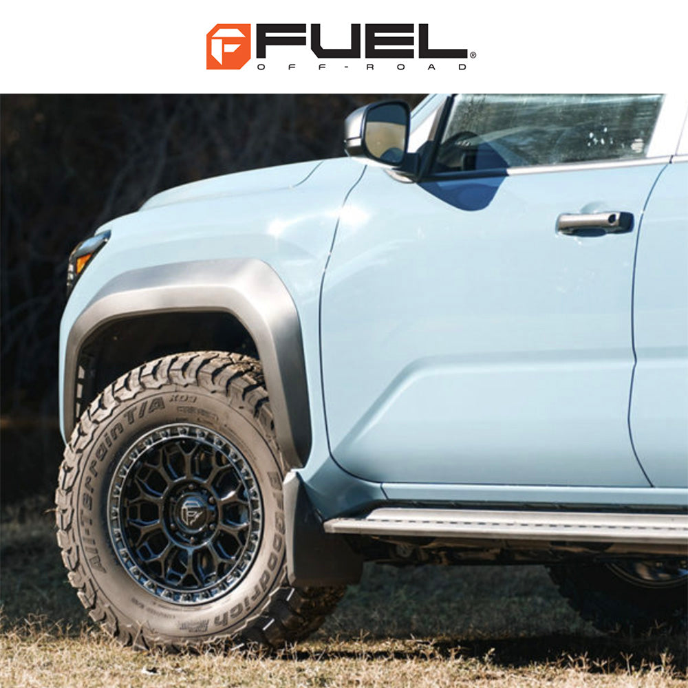 トヨタ ランドクルーザー用 フューエル タロン 17x8.5J ET 25 フロント、リア グロスブラック ガンメタルリップ ホイール４本セット　Fuel TALON 17X8.5 6X5.5 106 +25 G-BLK-GNMTL (消費税、送料込み)